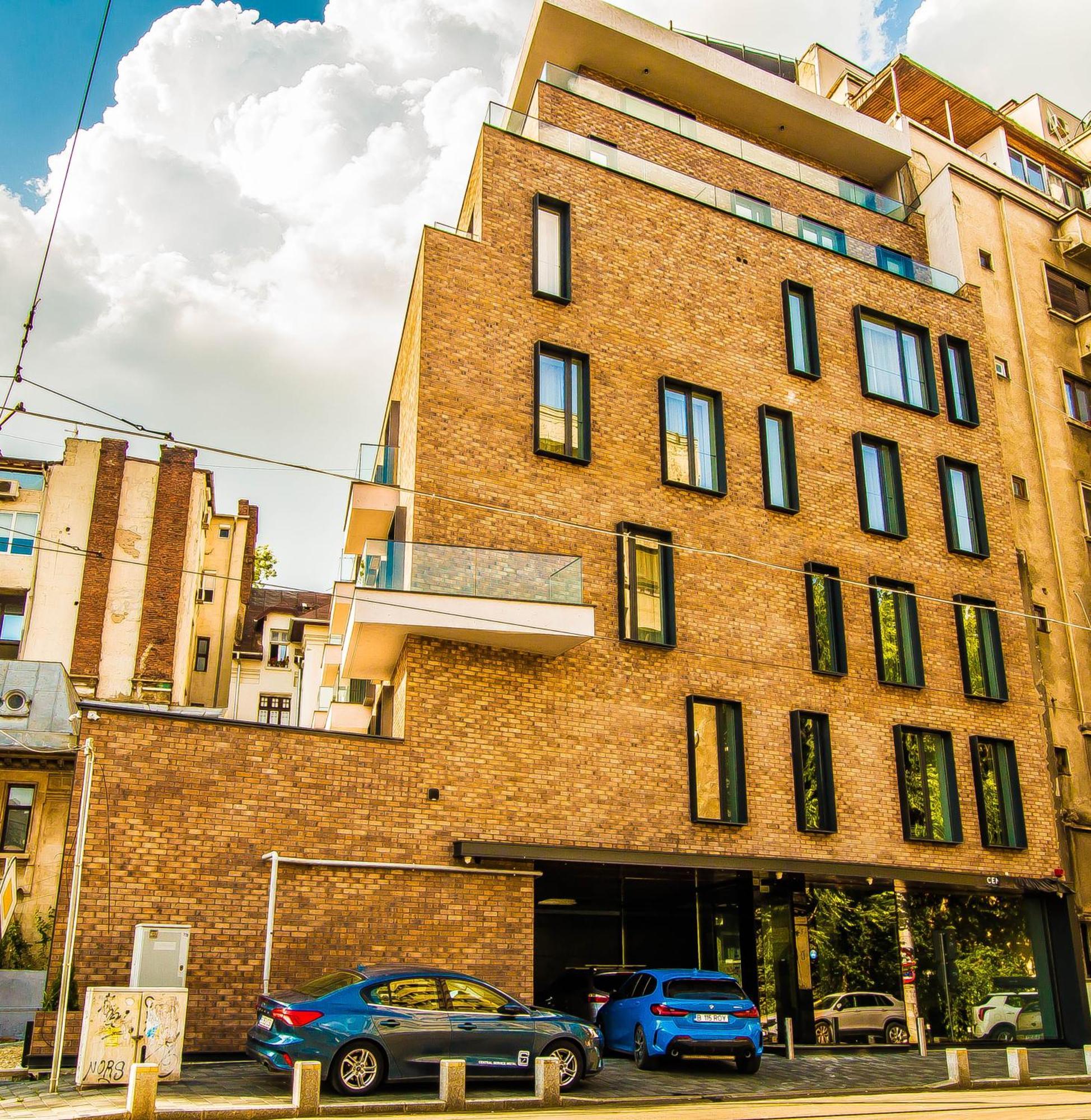 Central Carol Aparthotel 2 Bukarest Exterior foto